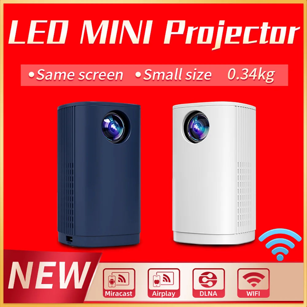 Mini WiFi Projector – Portable Home Theater